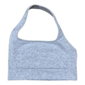 2 piece lot! Gray Fabletics Cloud Seamless‎ top and Adidas Black Sports Bra EUC!